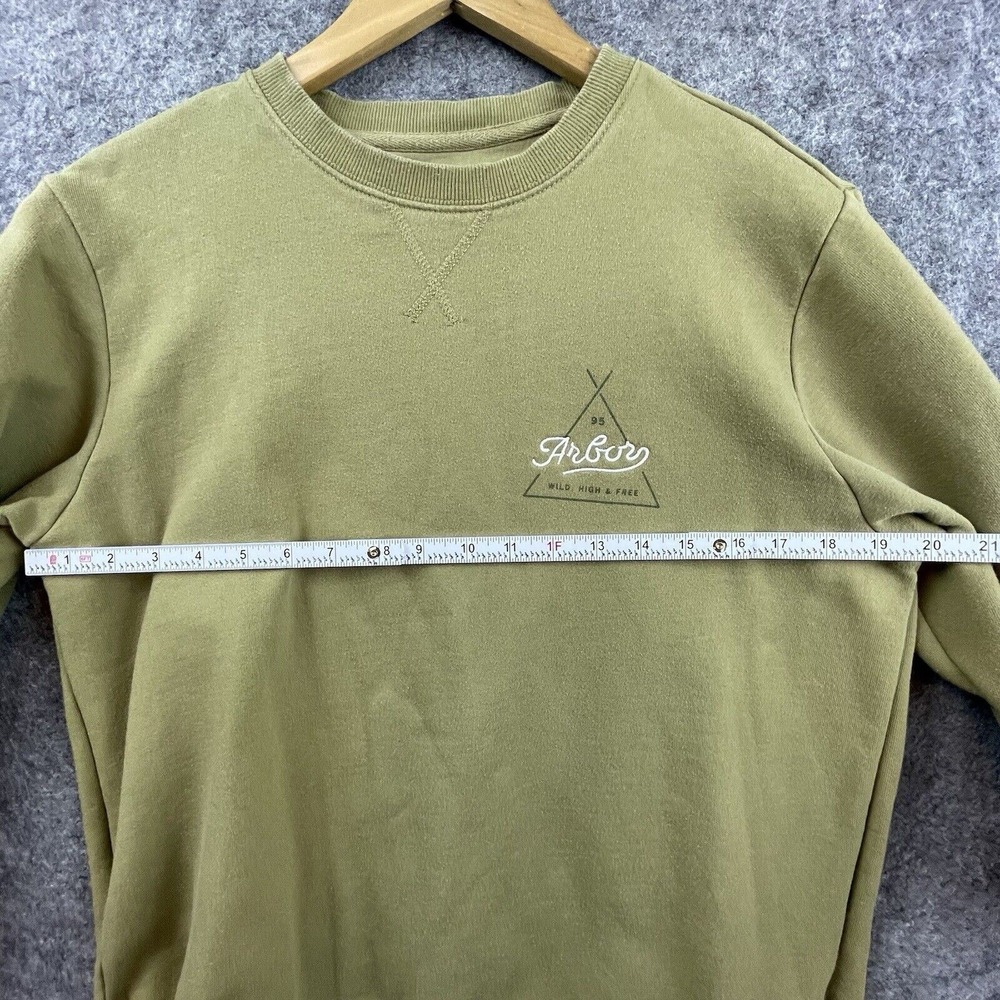 Arbor Collective Sweatshirt Medium Wild High Free Organic Earthy Sustainable - Picture 5 of 7